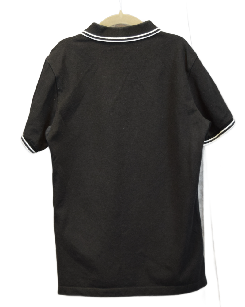 Stone Island Kids Compass Patch Logo Black back view