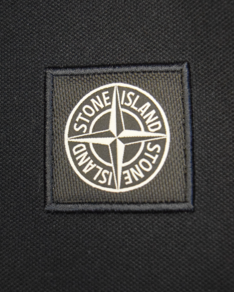 Stone Island Kids Compass Patch Logo Black detail view