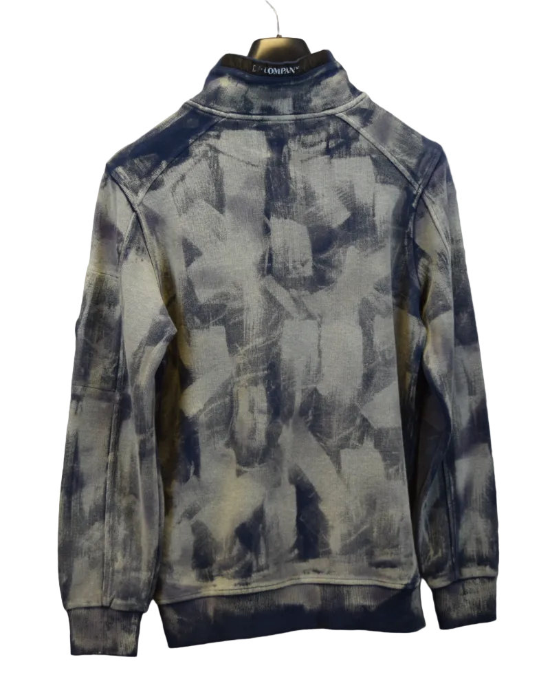 C.P Company X Sbowbeast Customs 1/4th zip Sweatshirt back view