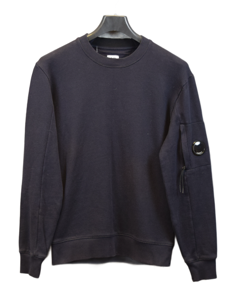 C.P. Company Crewneck Navy Blue front view