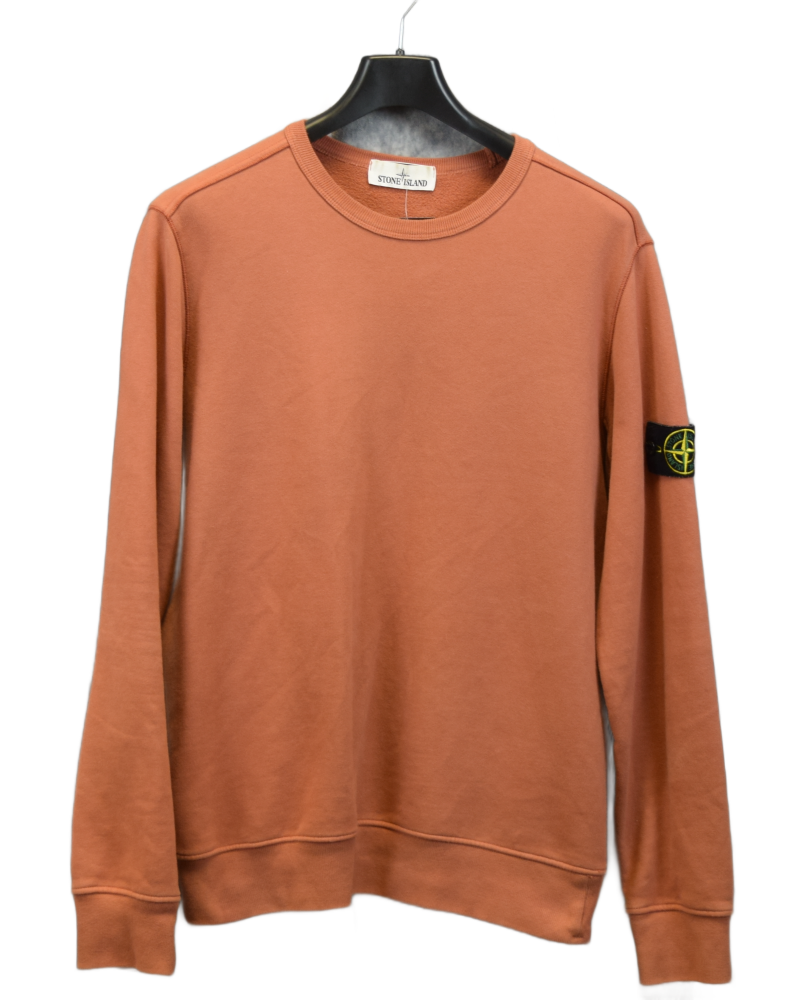 Stone Island Crewneck Orange front view