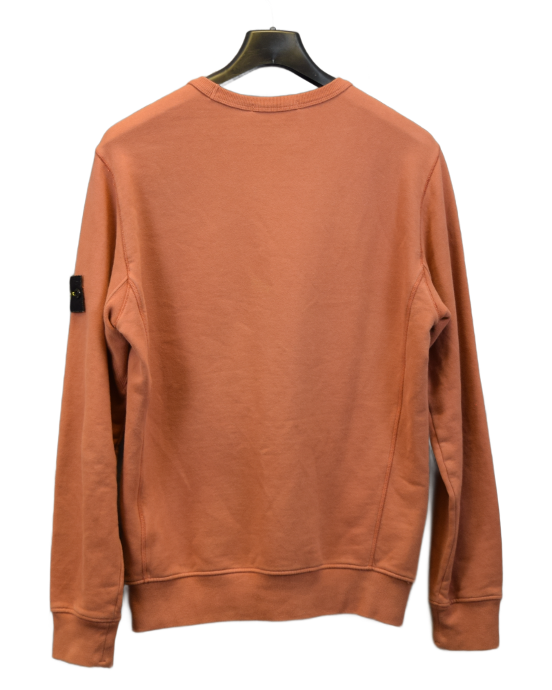 Stone Island Crewneck Orange back view
