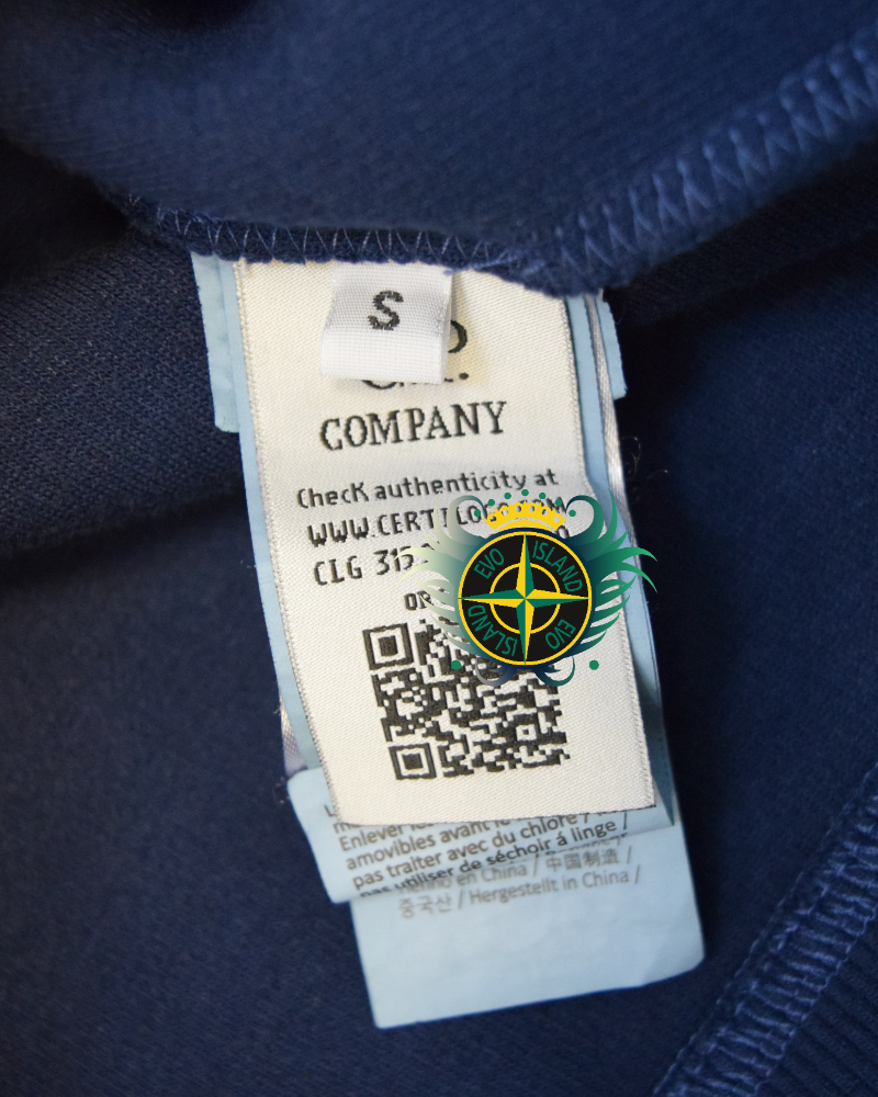 C.P Company X Sbowbeast Customs 1/4th zip Sweatshirt detail view