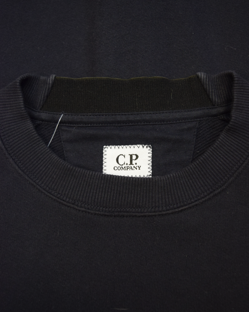 C.P. Company Crewneck Navy Blue detail view