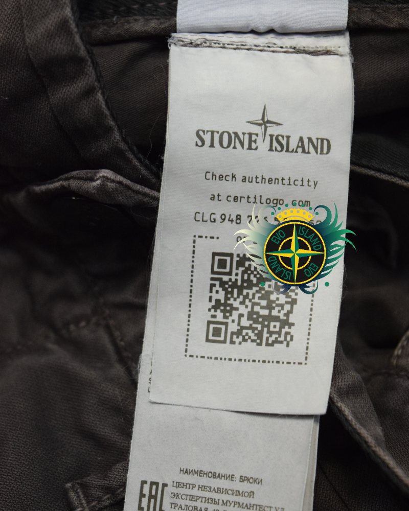 Stone Island Cargos Brown detail view