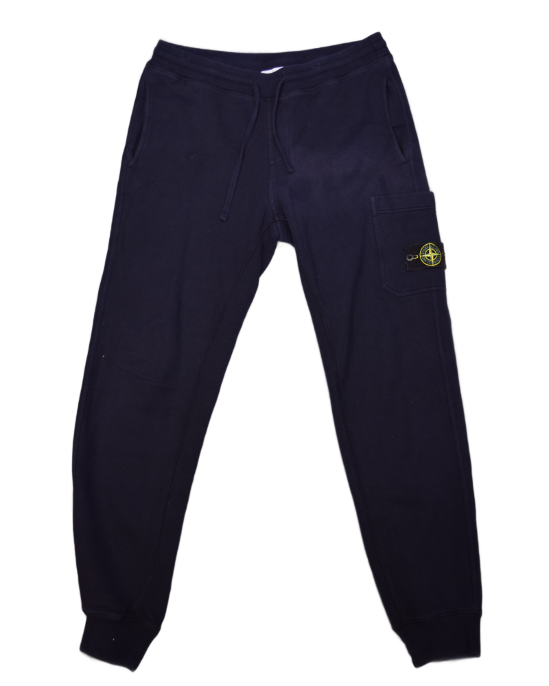 Stone Island Joggers Navy Blue front view