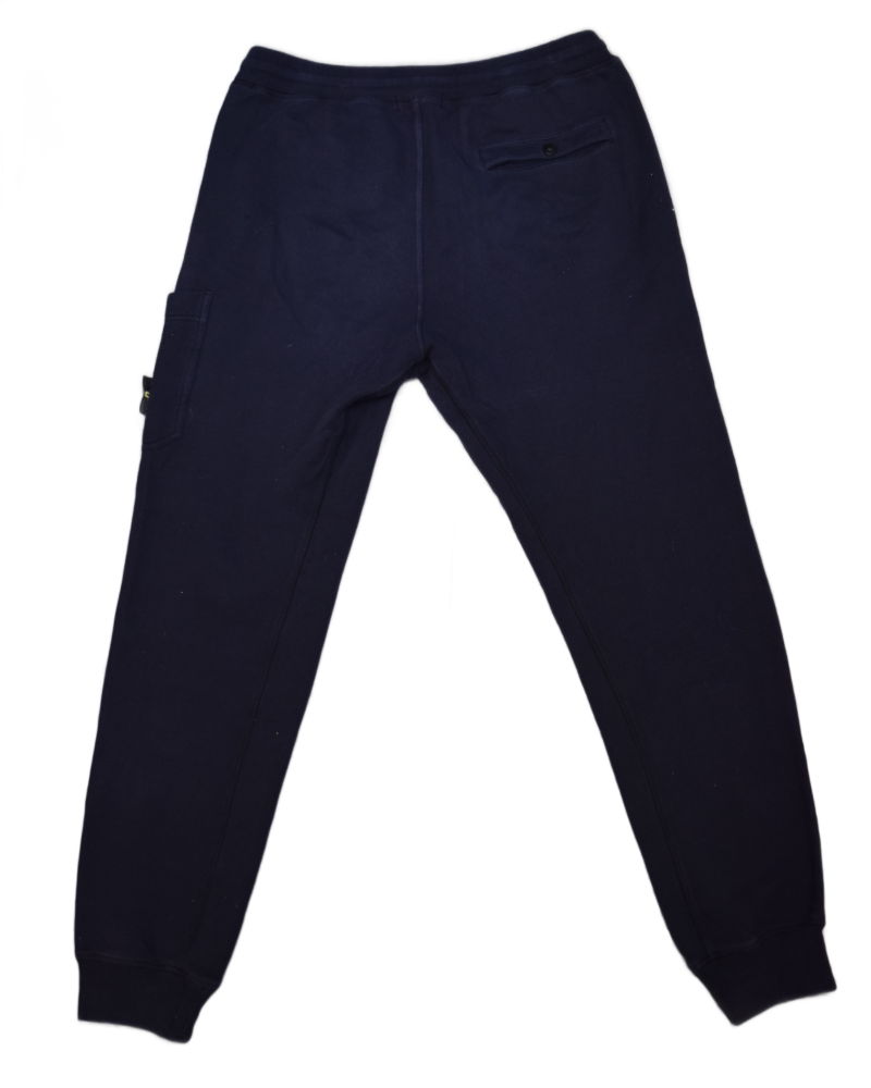 Stone Island Joggers Navy Blue back view
