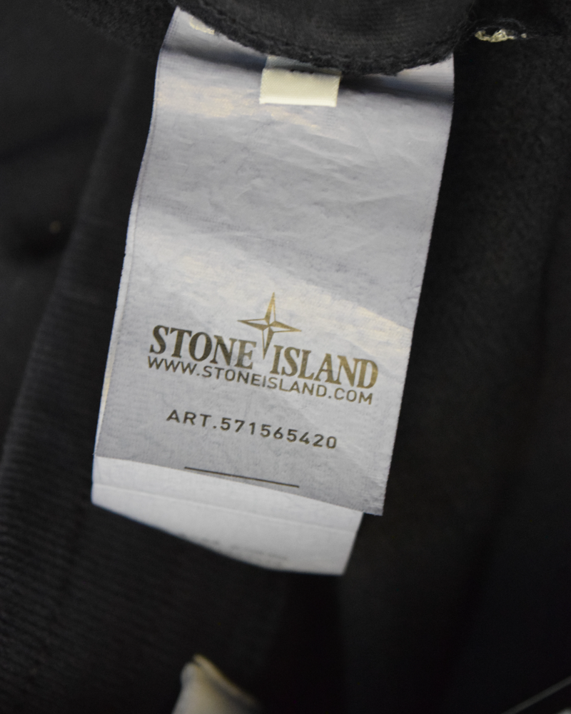 Stone Island Joggers Navy Blue detail view