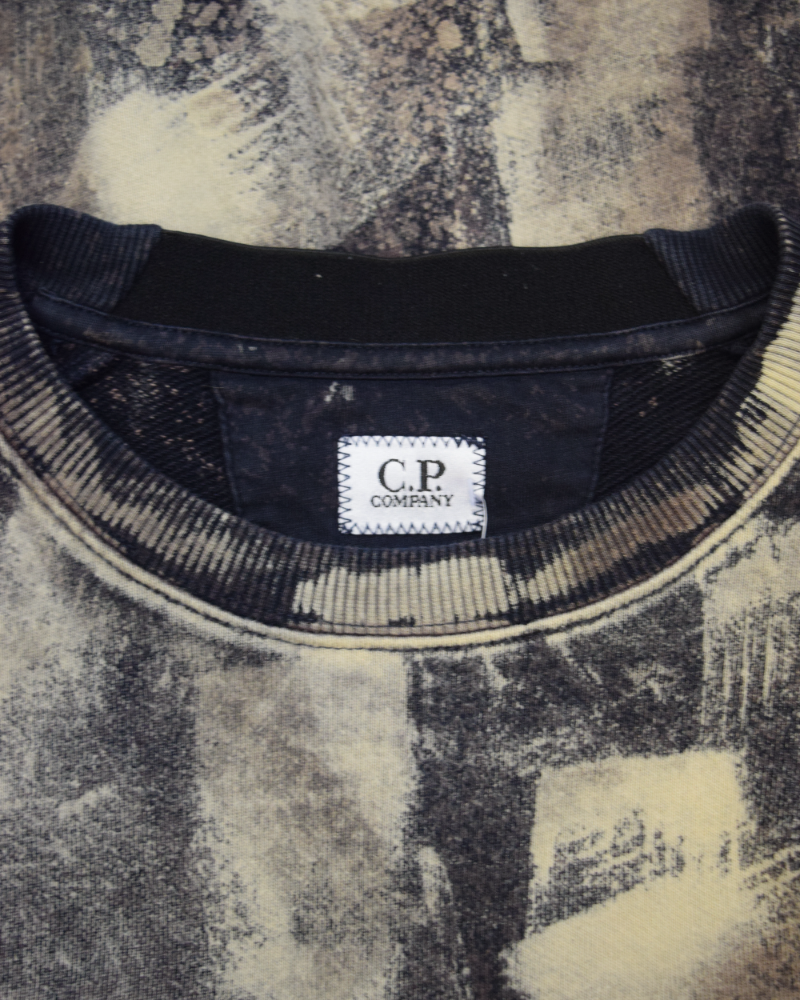 C.P Company x Snowbeast Customs Crewneck Custom detail view