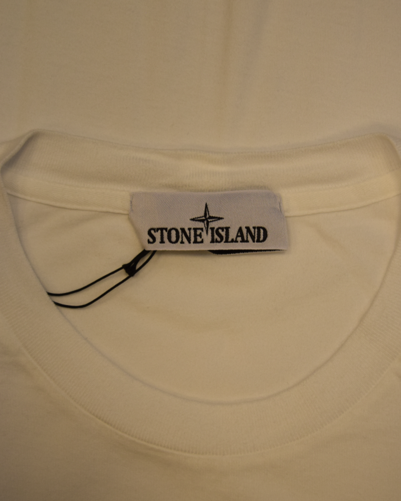 Stone Island Patch Project T-Shirt White detail view