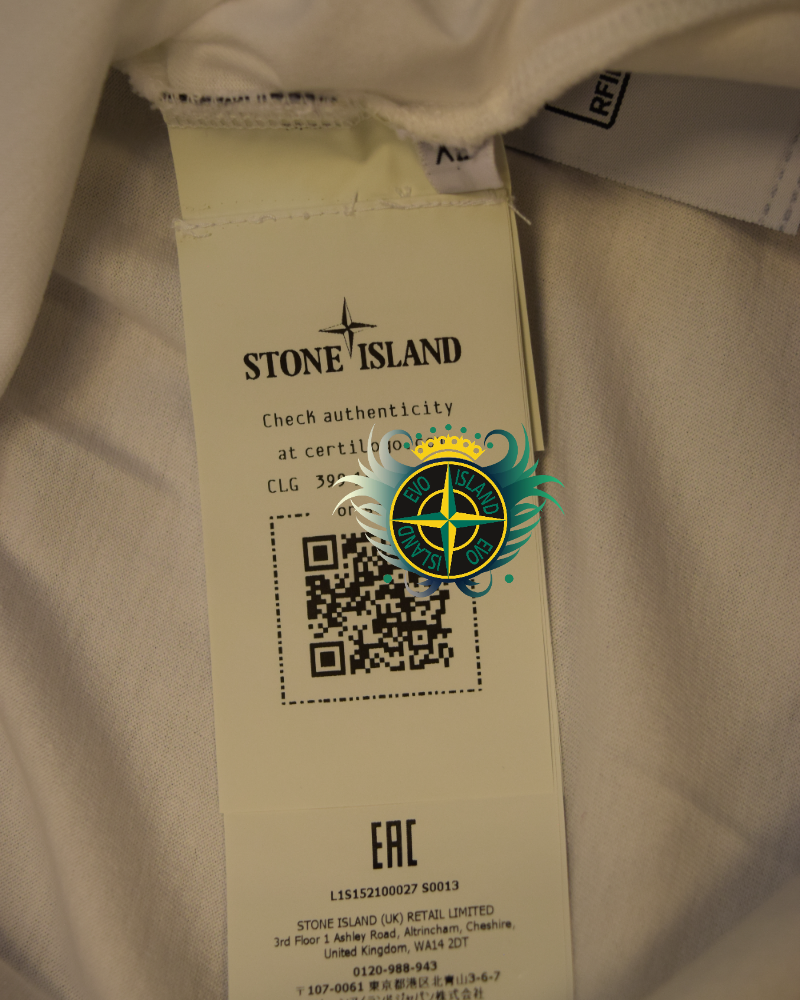 Stone Island Patch Project T-Shirt White detail view