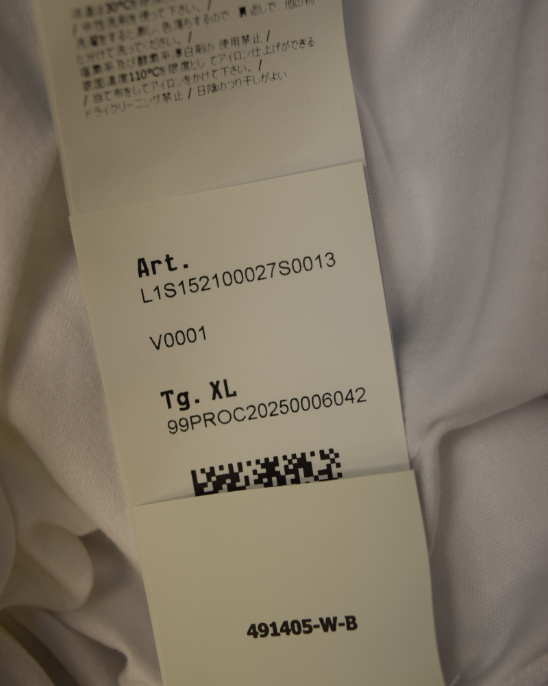 Stone Island Patch Project T-Shirt White detail view