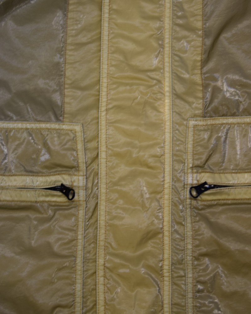 Stone Island X new balence Nylon Prismatico-TC Beige detail view