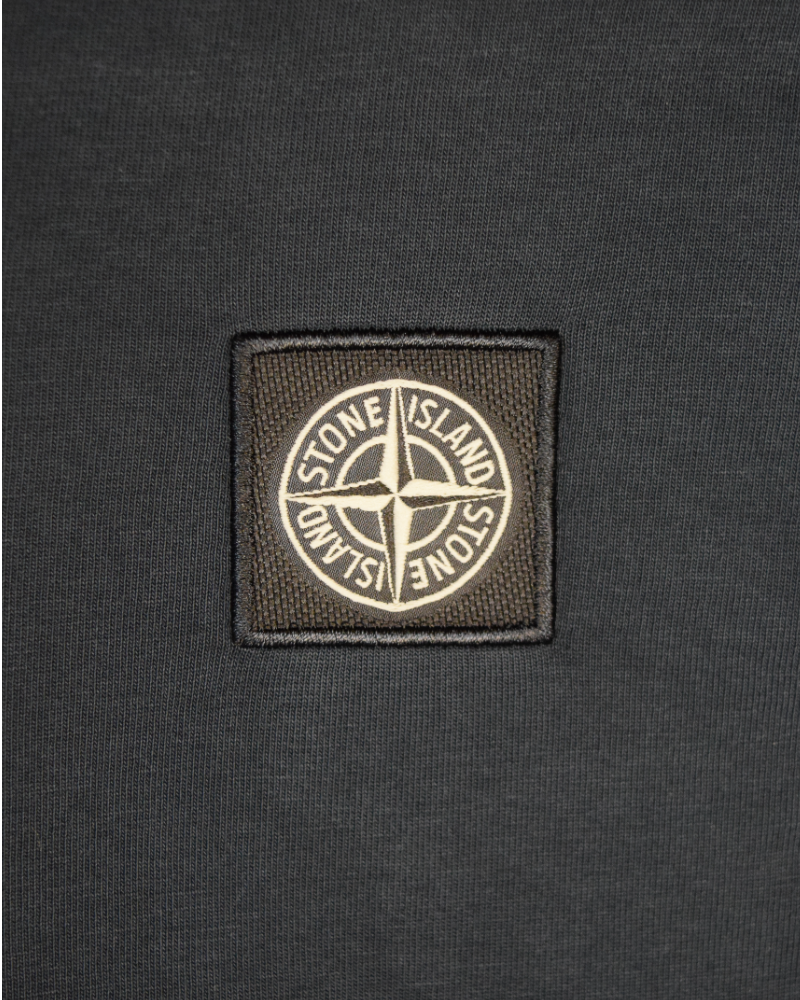 Stone Island kids Patch Project Polo Shirt Navy Blue detail view