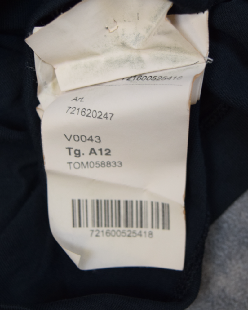 Stone Island kids Patch Project Polo Shirt Navy Blue detail view