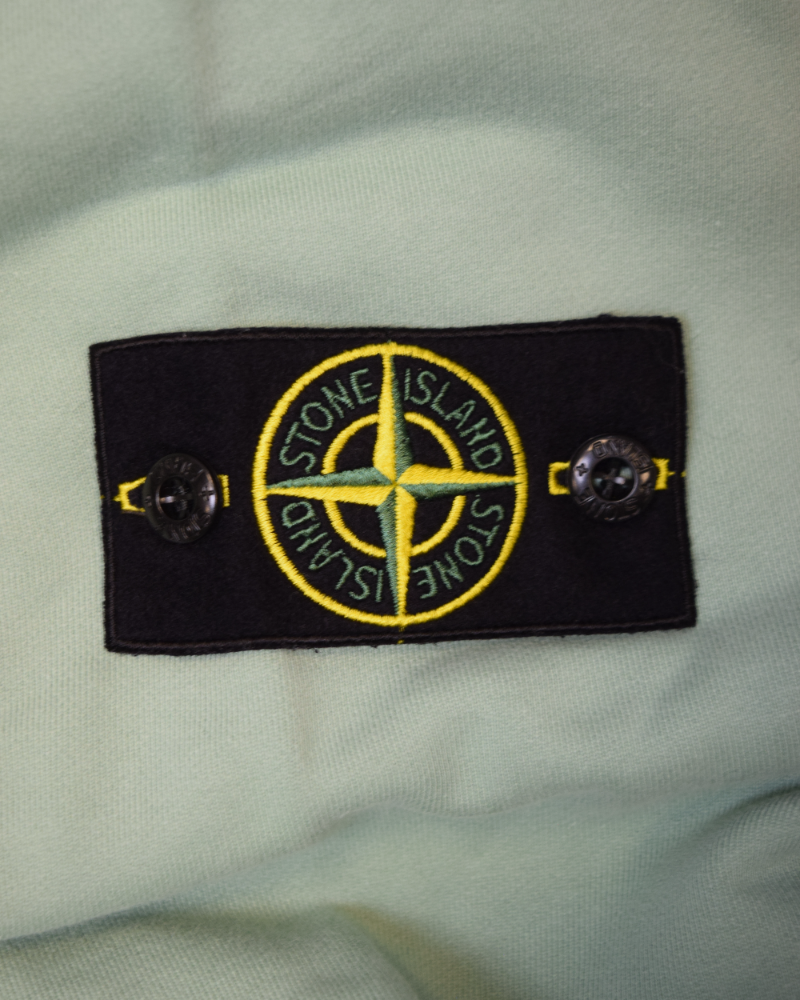 Stone Island Hoodie Teal detail view