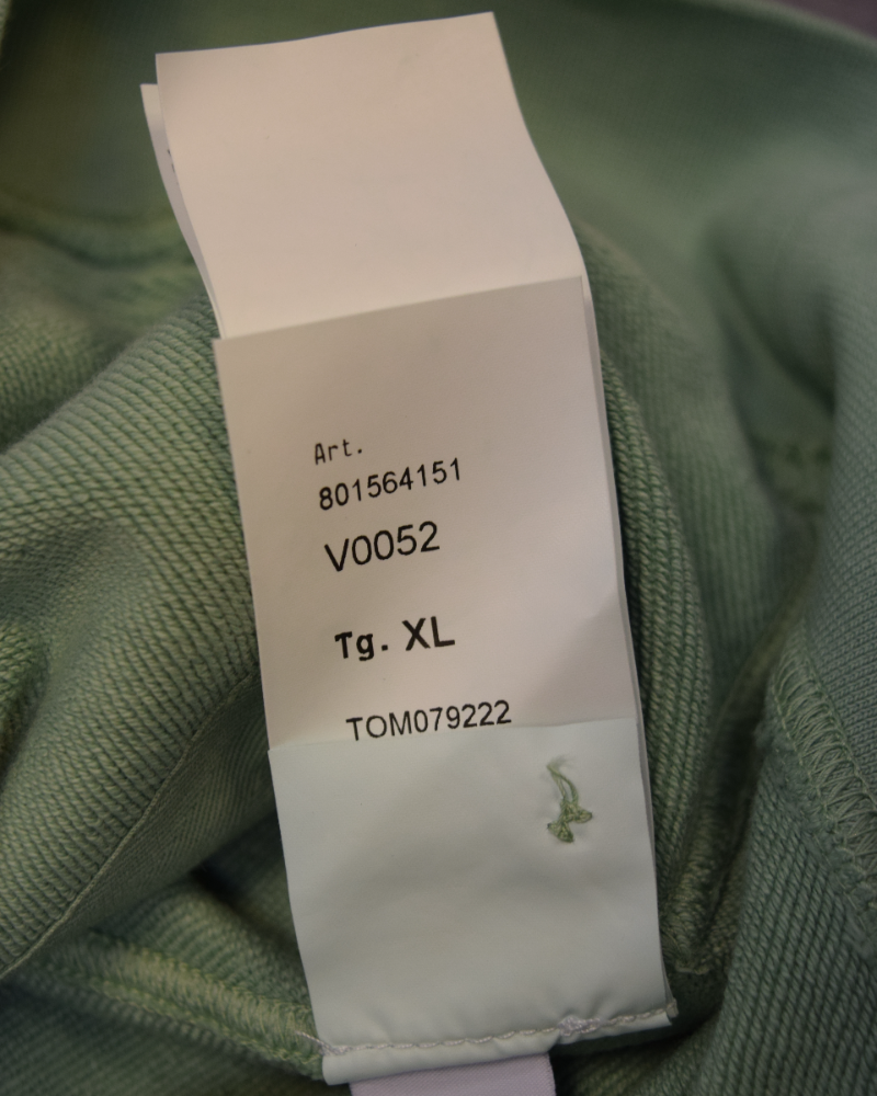 Stone Island Hoodie Teal detail view