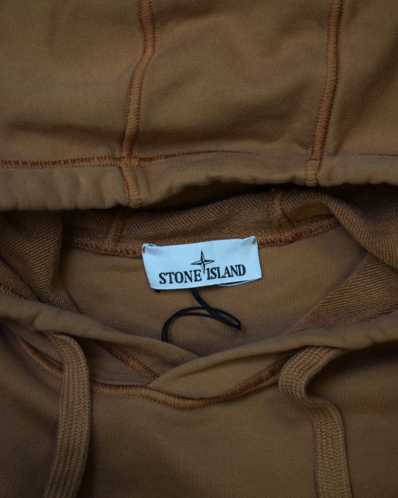 Stone Island Hoodie Orange back view