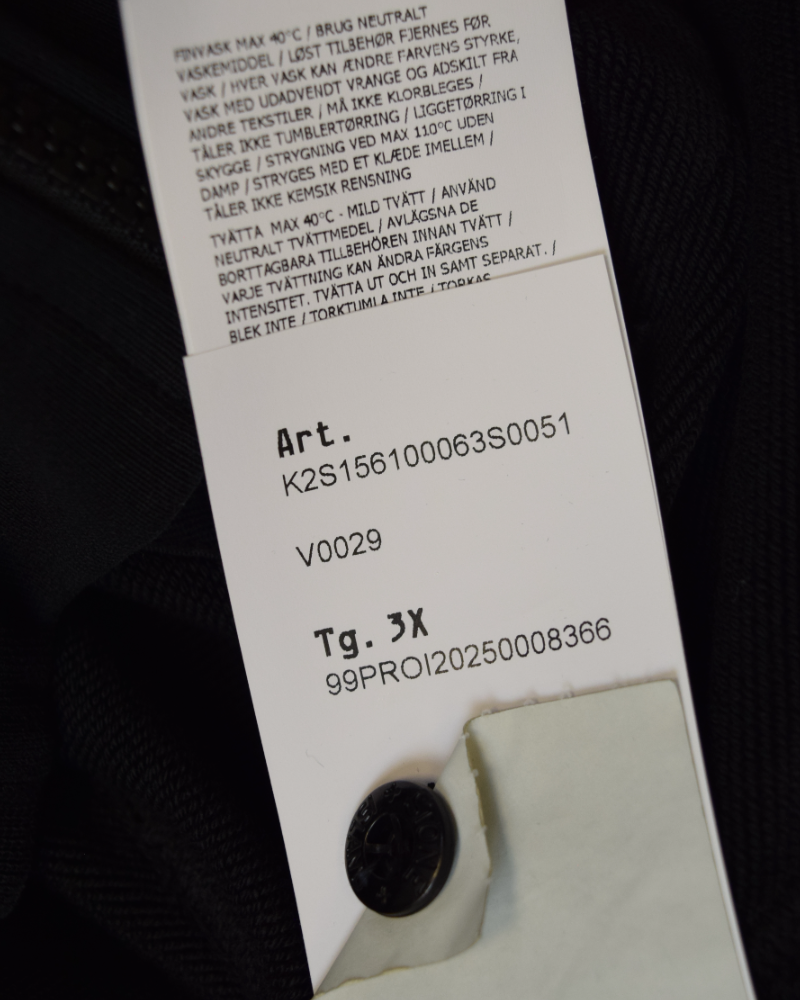 Stone Island Full Zip Sweater Black detail view