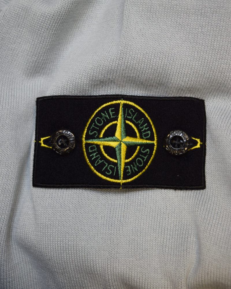 Stone Island Lightweight Knit light blue detail view