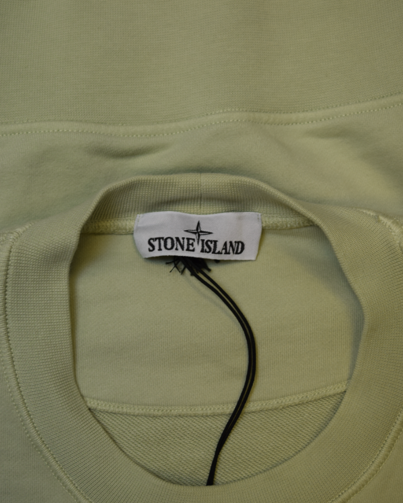 Stone Island Crewneck Sage detail view