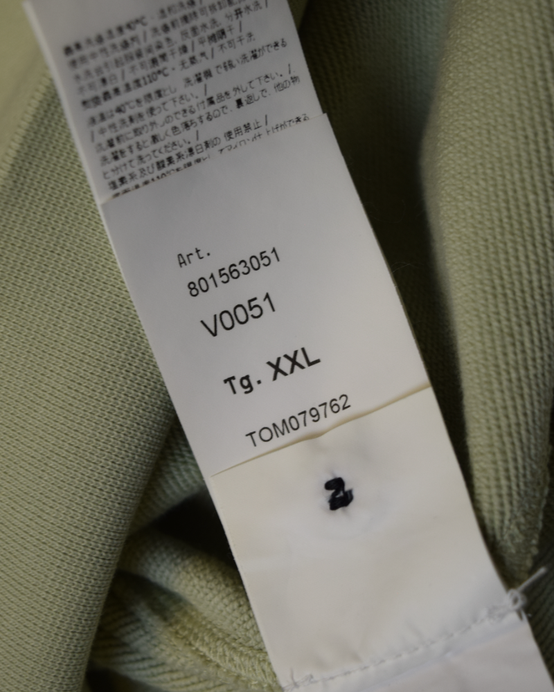 Stone Island Crewneck Sage detail view