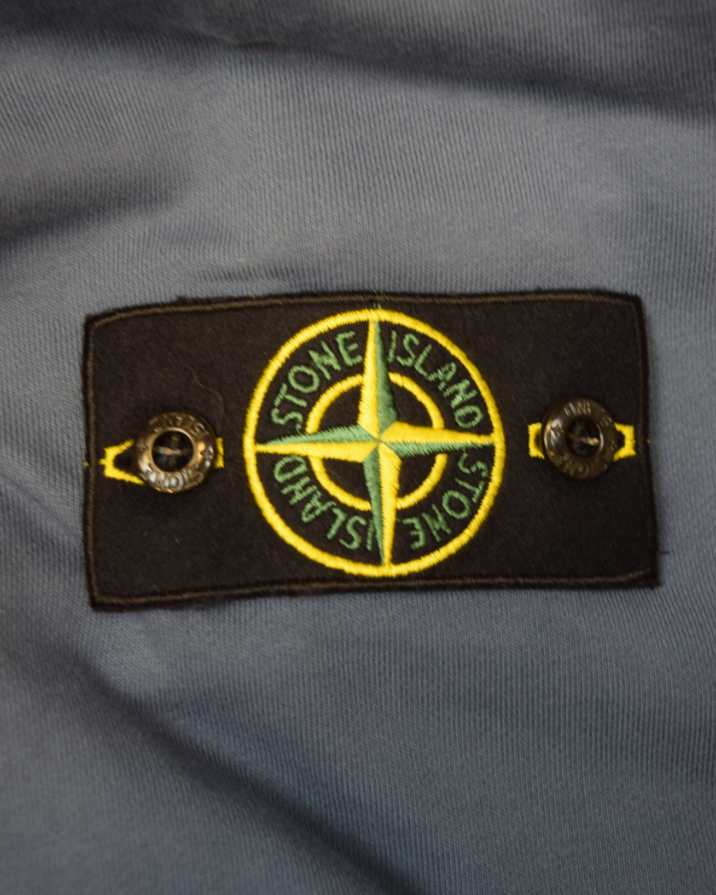 Stone Island Crewneck blue detail view