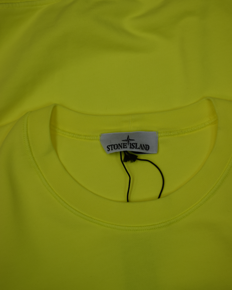 Stone Island Crewneck yellow detail view
