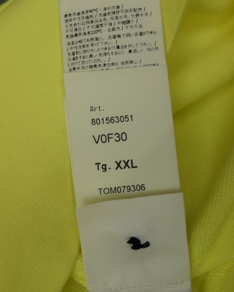 Stone Island Crewneck yellow detail view