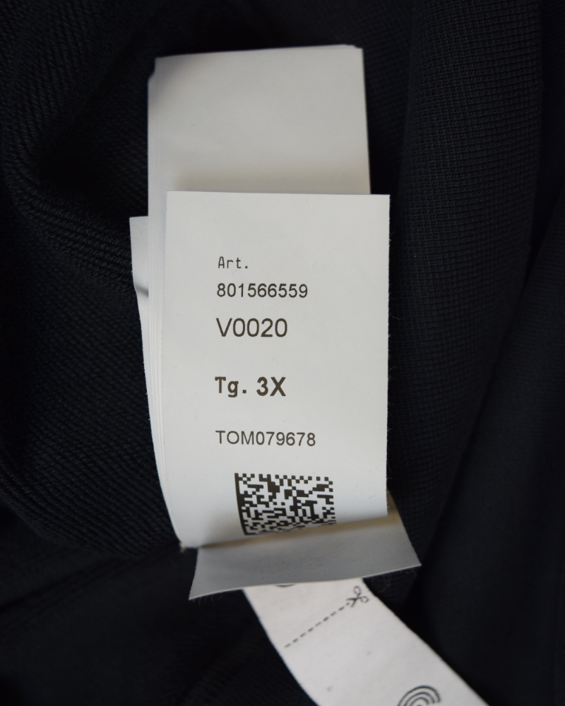 Stone Island Front Print Crewneck Navy detail view