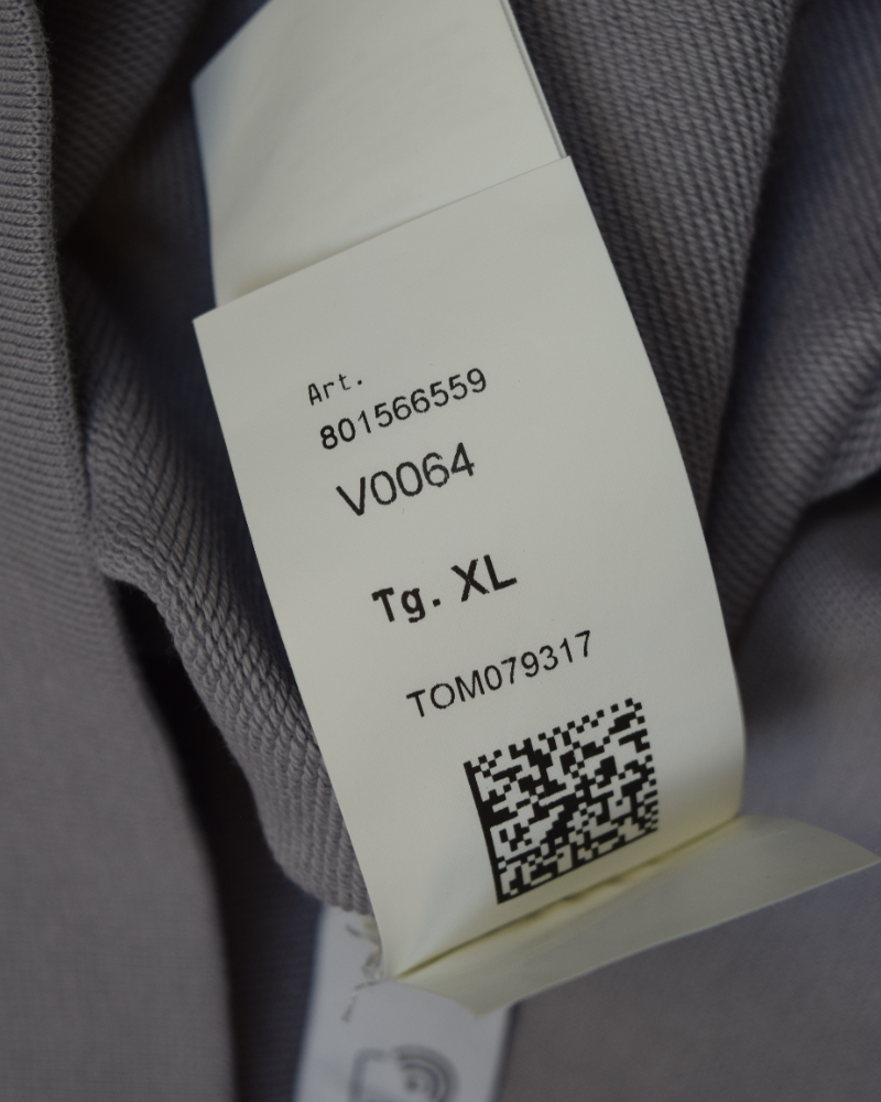 Stone Island Front Print Crewneck Light blue detail view