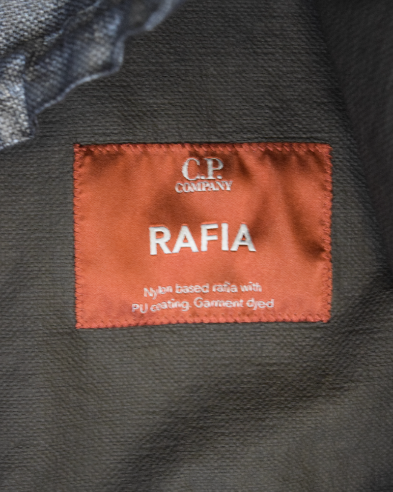 C.P. Company Rafia La Mille Jacket Black detail view