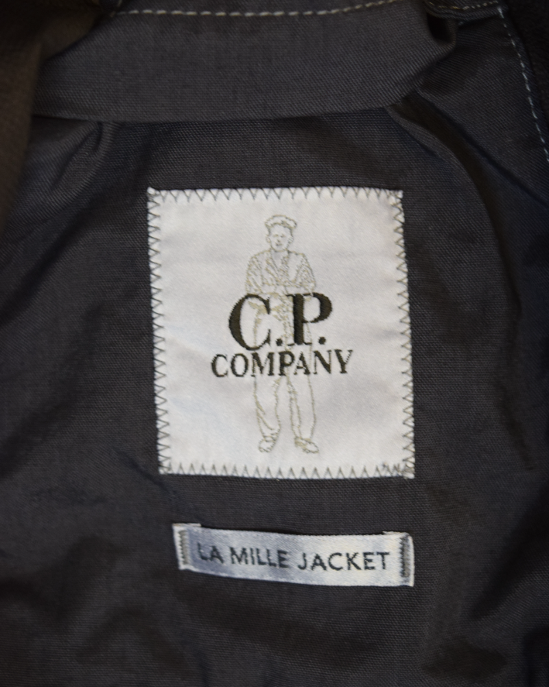 C.P. Company Rafia La Mille Jacket Black detail view