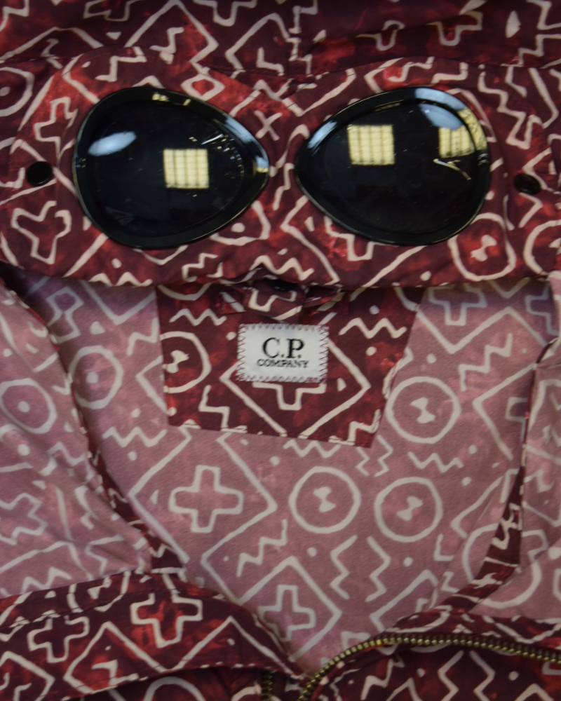 C.P Company Flat Nylon Goggle Jacket detail view