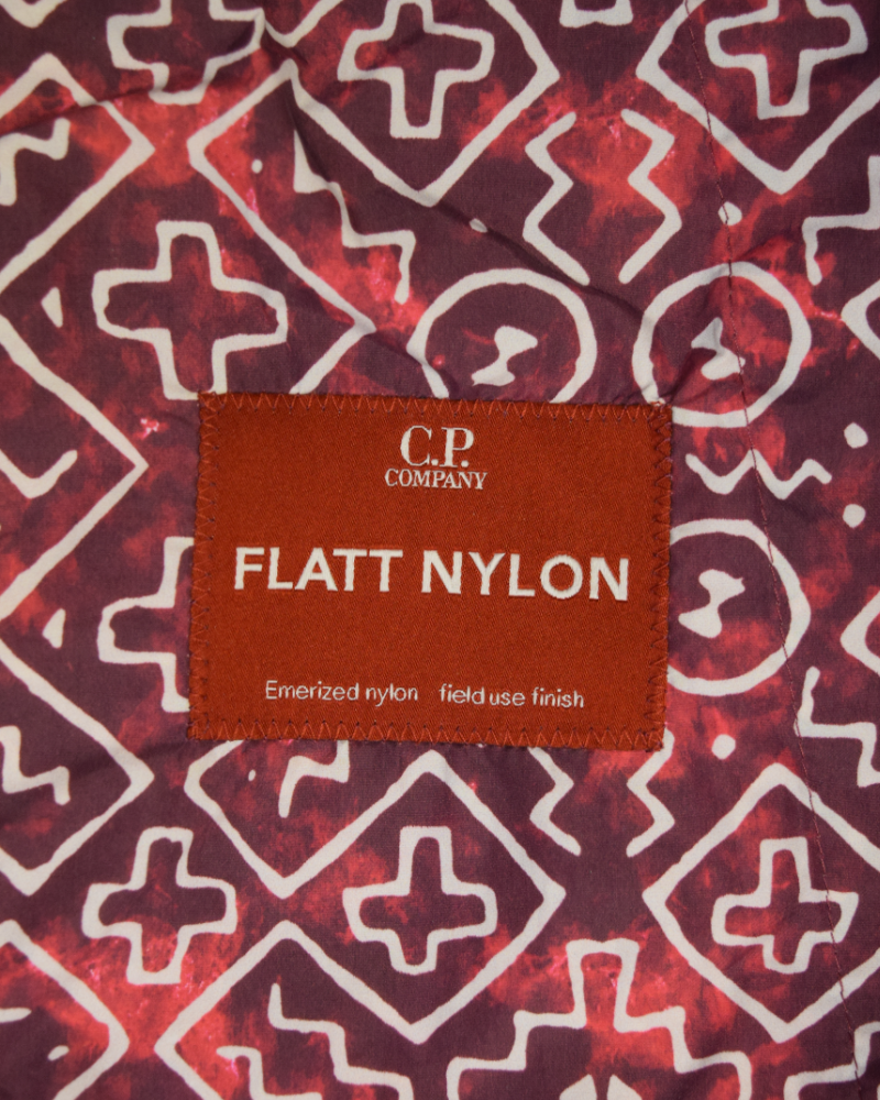 C.P Company Flat Nylon Goggle Jacket detail view