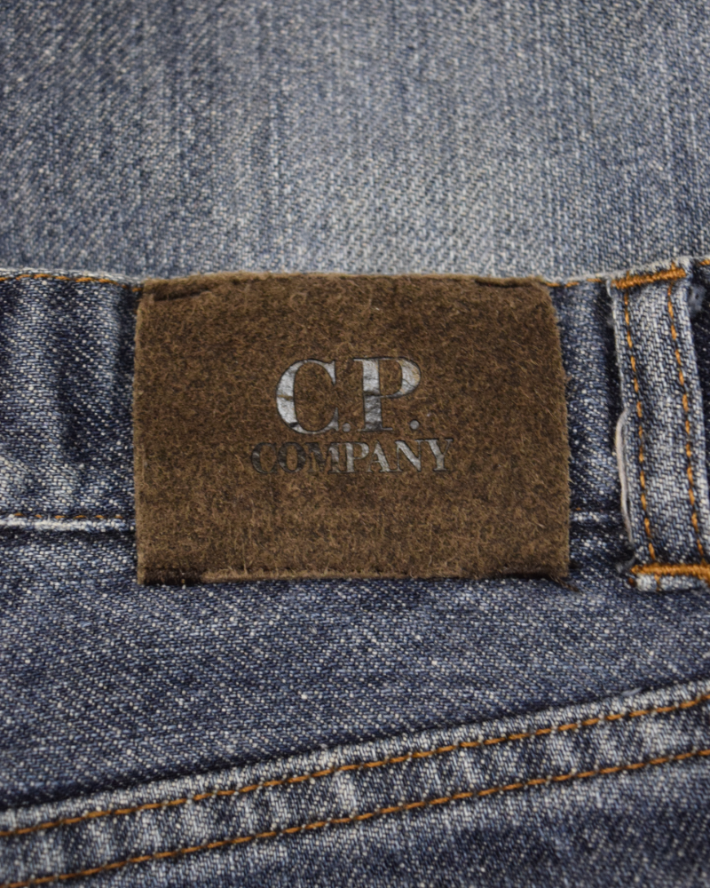 C.P Company Jeans Junior blue detail view