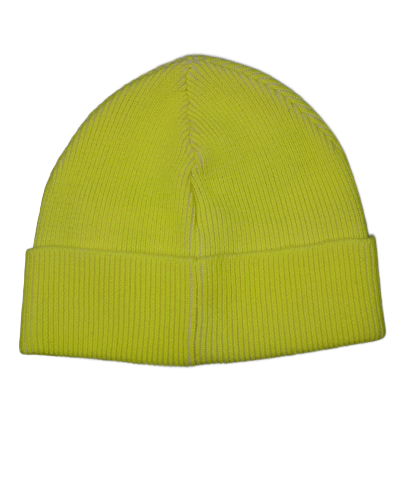 Stone Island Marina Beanie Yellow back view
