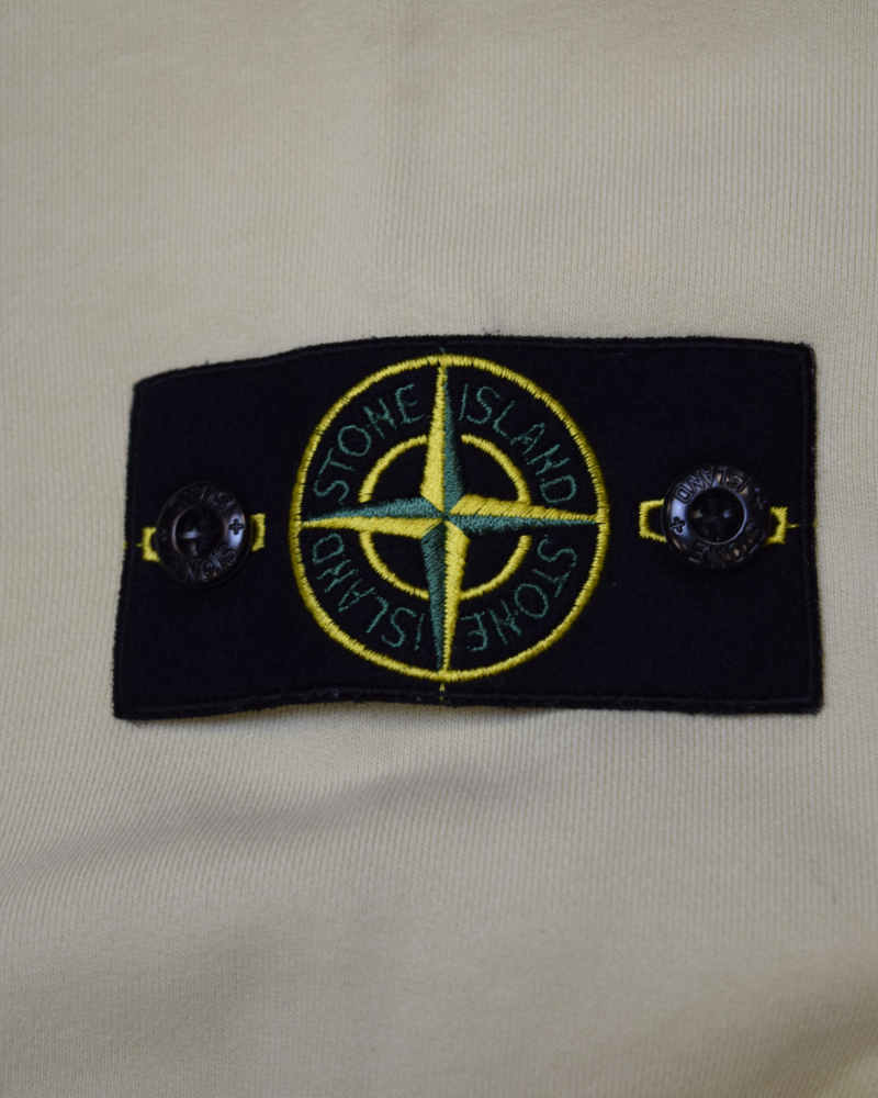 Stone Island Crewneck Yellow detail view