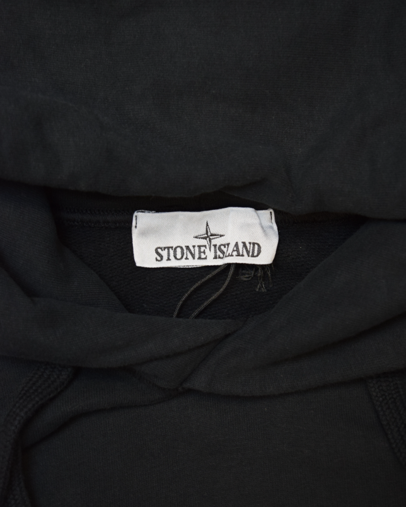 Stone Island Hoodie Black back view