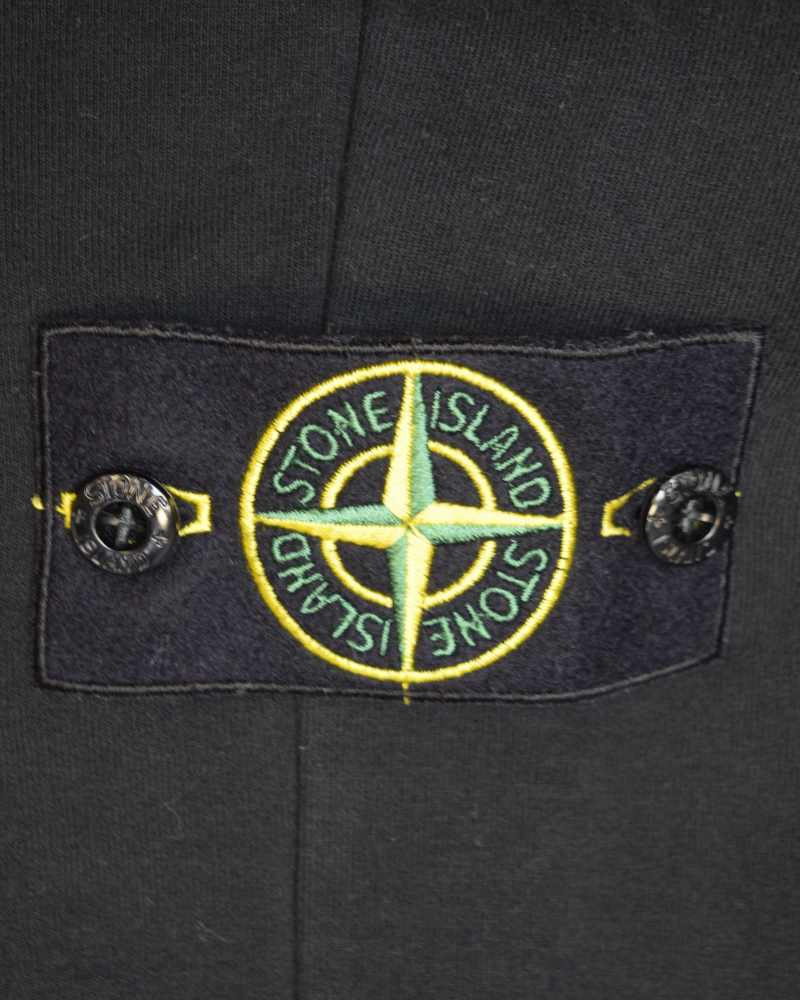 Stone Island Hoodie Black detail view
