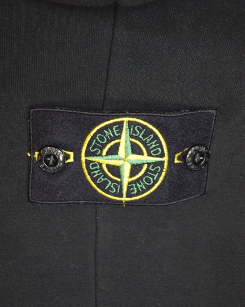 Stone Island Hoodie Black detail view