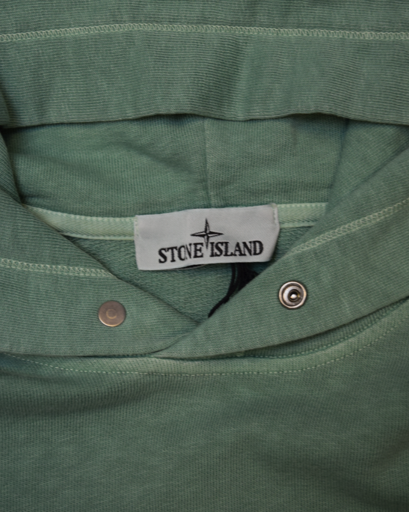 Stone Island Hoodie Teal detail view