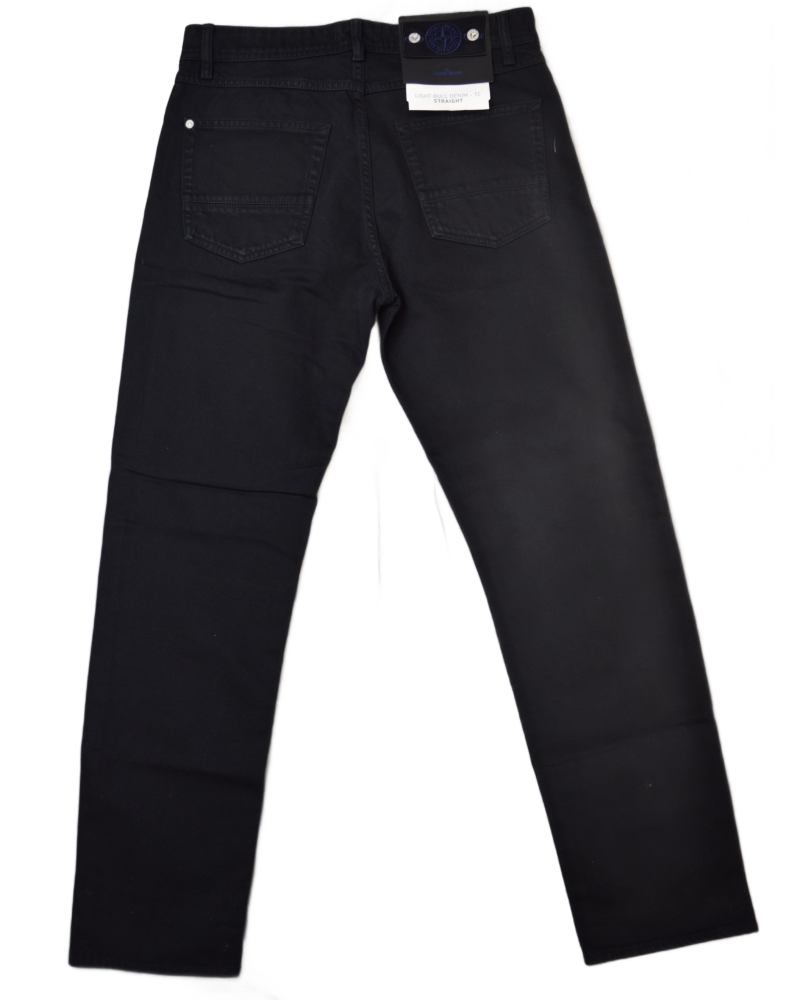 Stone Island Light Bull Denim -TC Black back view