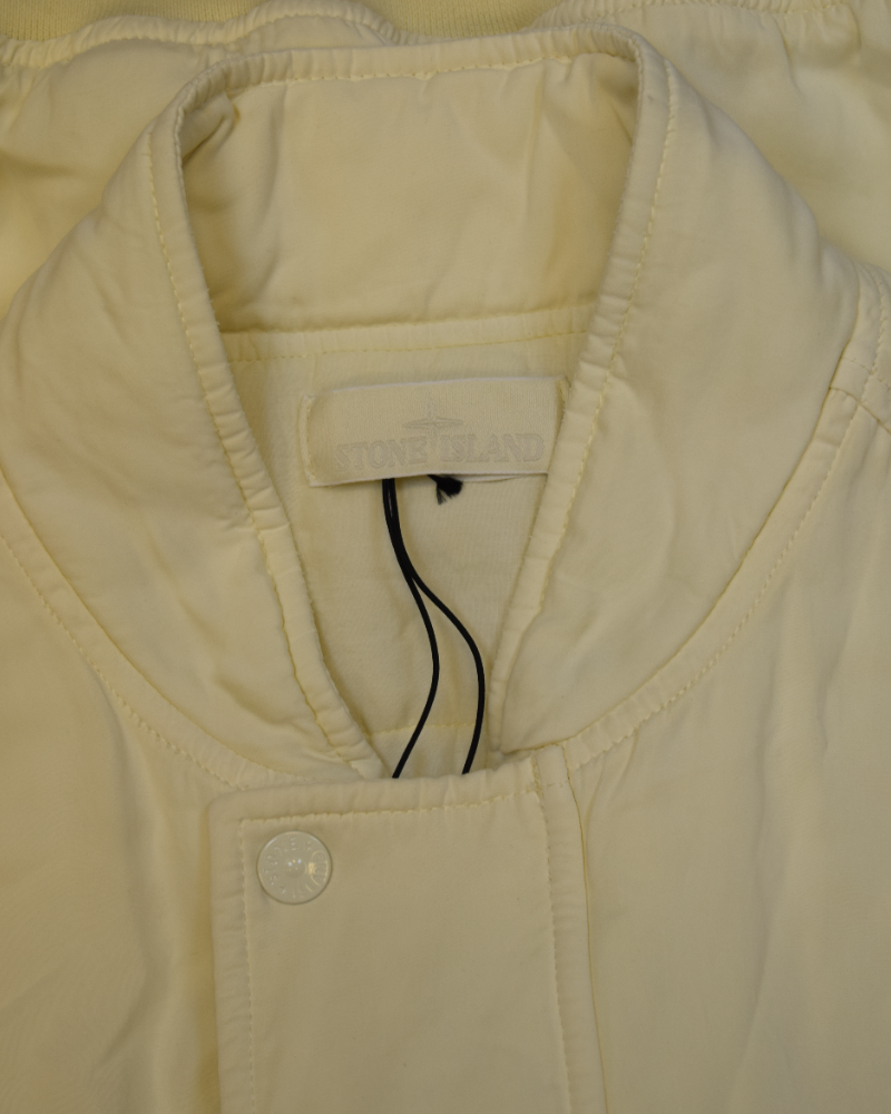 Stone Island Cupro Raso with Primaloft TC Ghost Piece Cream detail view