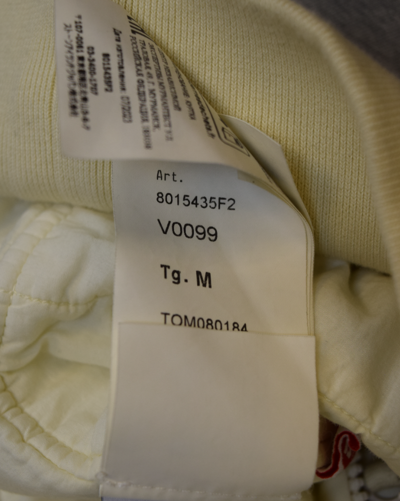 Stone Island Cupro Raso with Primaloft TC Ghost Piece Cream detail view