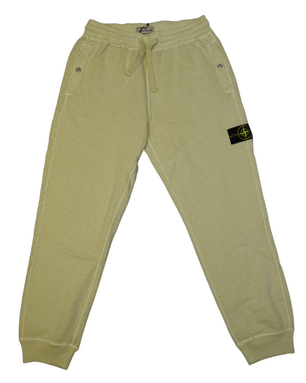Stone Island Old Treatment Cuffed Joggers front view
