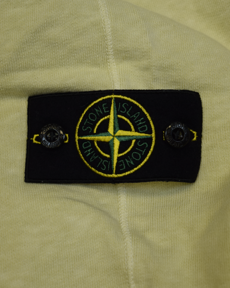 Stone Island Old Treatment Cuffed Joggers detail view