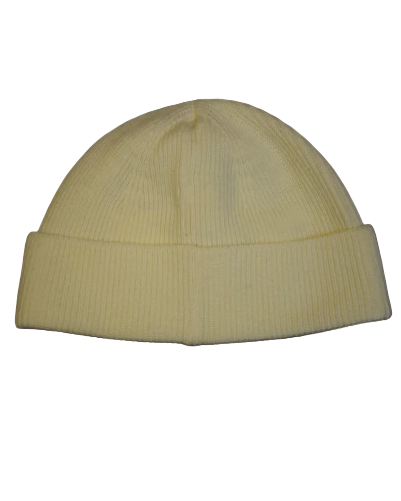 C.P. Company Knit Cap Beige back view