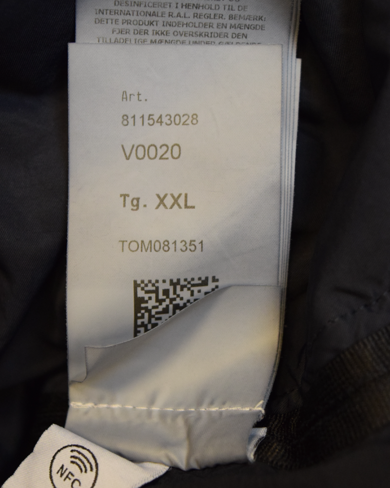 Stone Island Seamless Tunnel Down TC Navy detail view