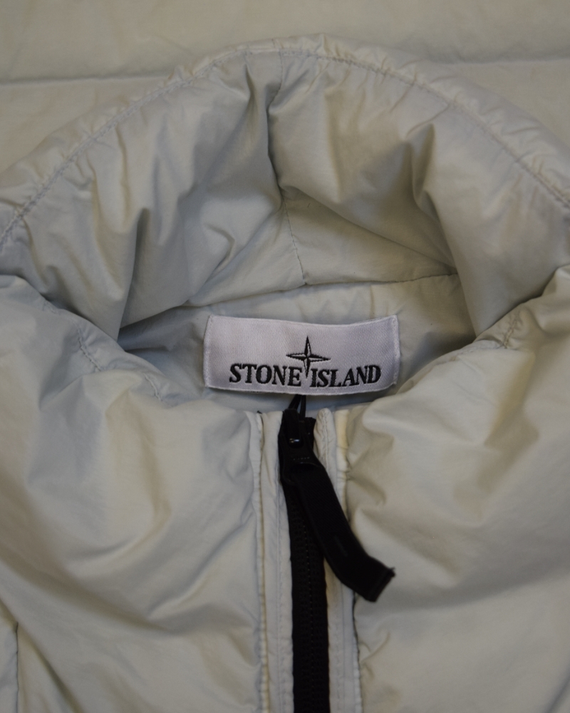 Stone Island Seamless Tunnel Down TC Gilet Light Blue detail view